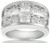1.9 carat 10 Round Diamond Wedding Ring 14k Gold Channel set Anniversary Band
