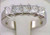 5 Radiant Diamond Anniversary Ring Wedding Band 1.35 carat 18K White Gold, VS