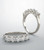 2.00 carat Round Diamond Band Platinum Anniversary Ring 5 x 0.40 ct GIA G VS2