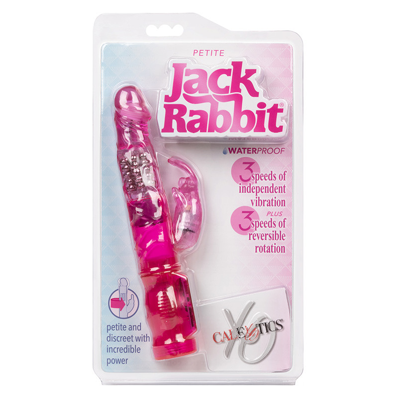 Pink CalExotics Jack Rabbit Petite Jack Rabbit - Packaging Front