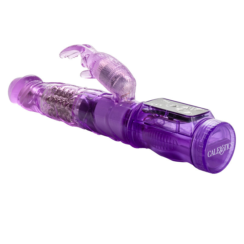 Purple CalExotics Jack Rabbit Petite Jack Rabbit - Laying Base
