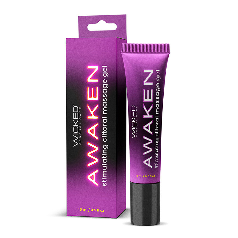 Wicked Sensual Care Awaken Clitoral Massage Gel - Front
