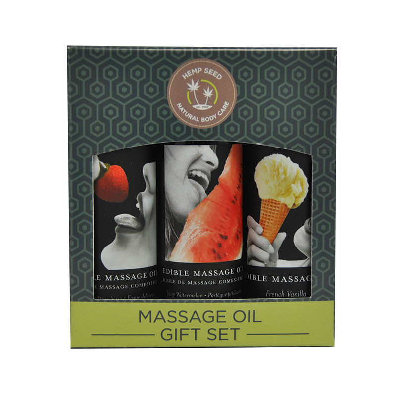 Edible Massage Oil Gift Set