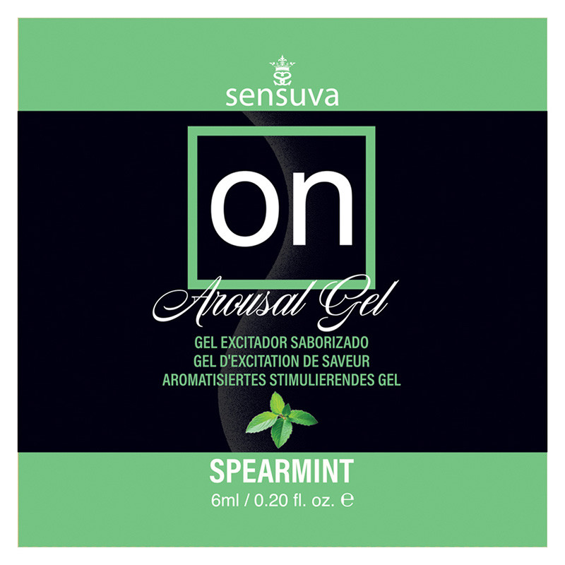 Sensuva ON Spearmint Arousal Gel 6ml Single Use Packet