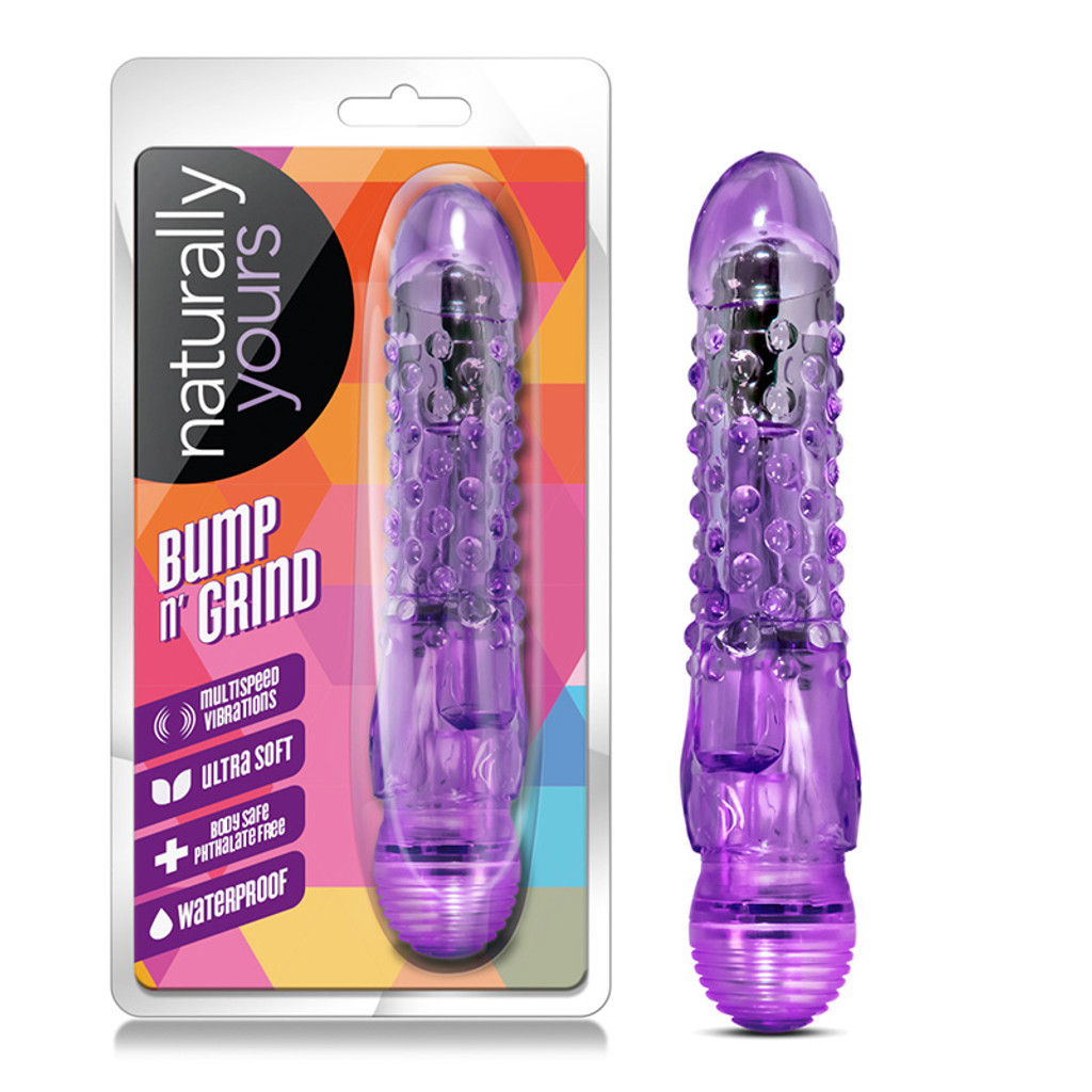 Blush Novelties Naturally Yours Bump n Grind Vibrator - Packaging