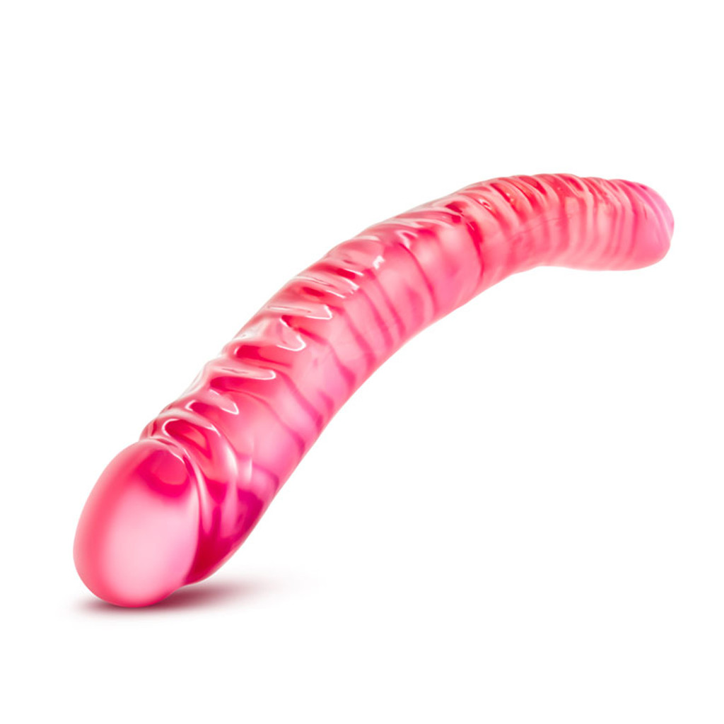 Pink Blush Novelties B Yours 18" Double Dildo - Tip