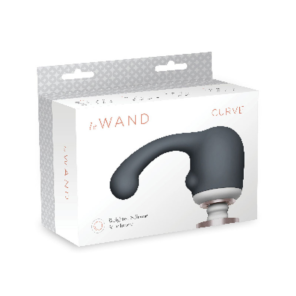 Le Wand Curve Weighted Silicone Wand Massager Attachment - Package