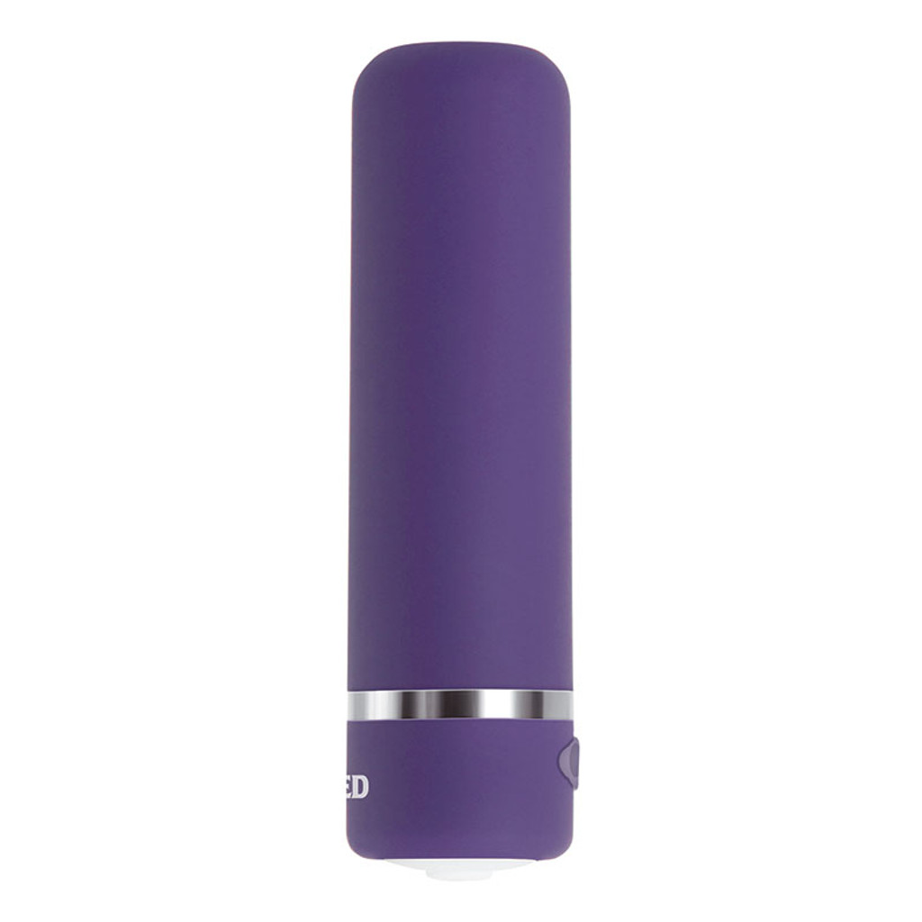 Evolved Novelties Purple Passion Rechargeable Bullet Vibrator - Side #3