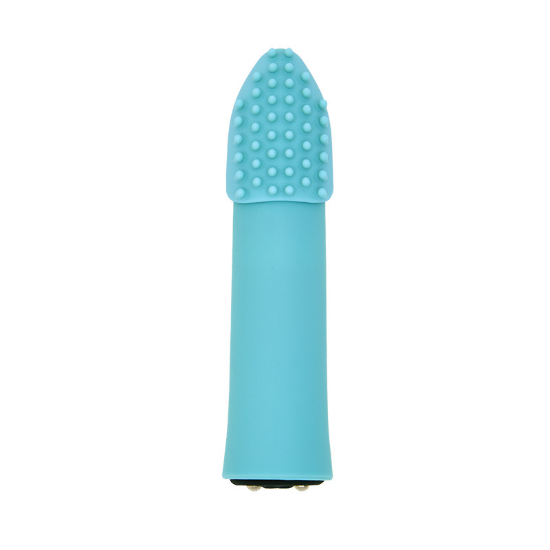 Blue NU Sensuelle Point Plus Rechargeable Bullet - Front