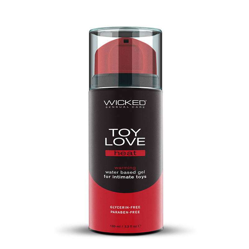 Wicked Toy Love Heat Warming Water-Based Gel Lubricant - Front