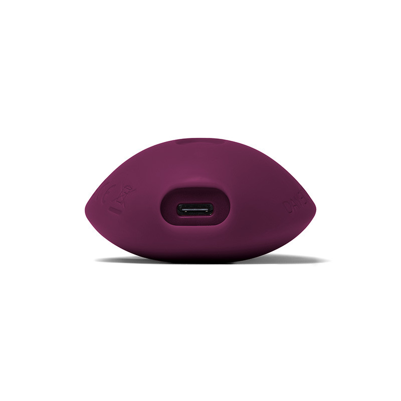 Pom Flexible Vibrator by Dame Products - Laying