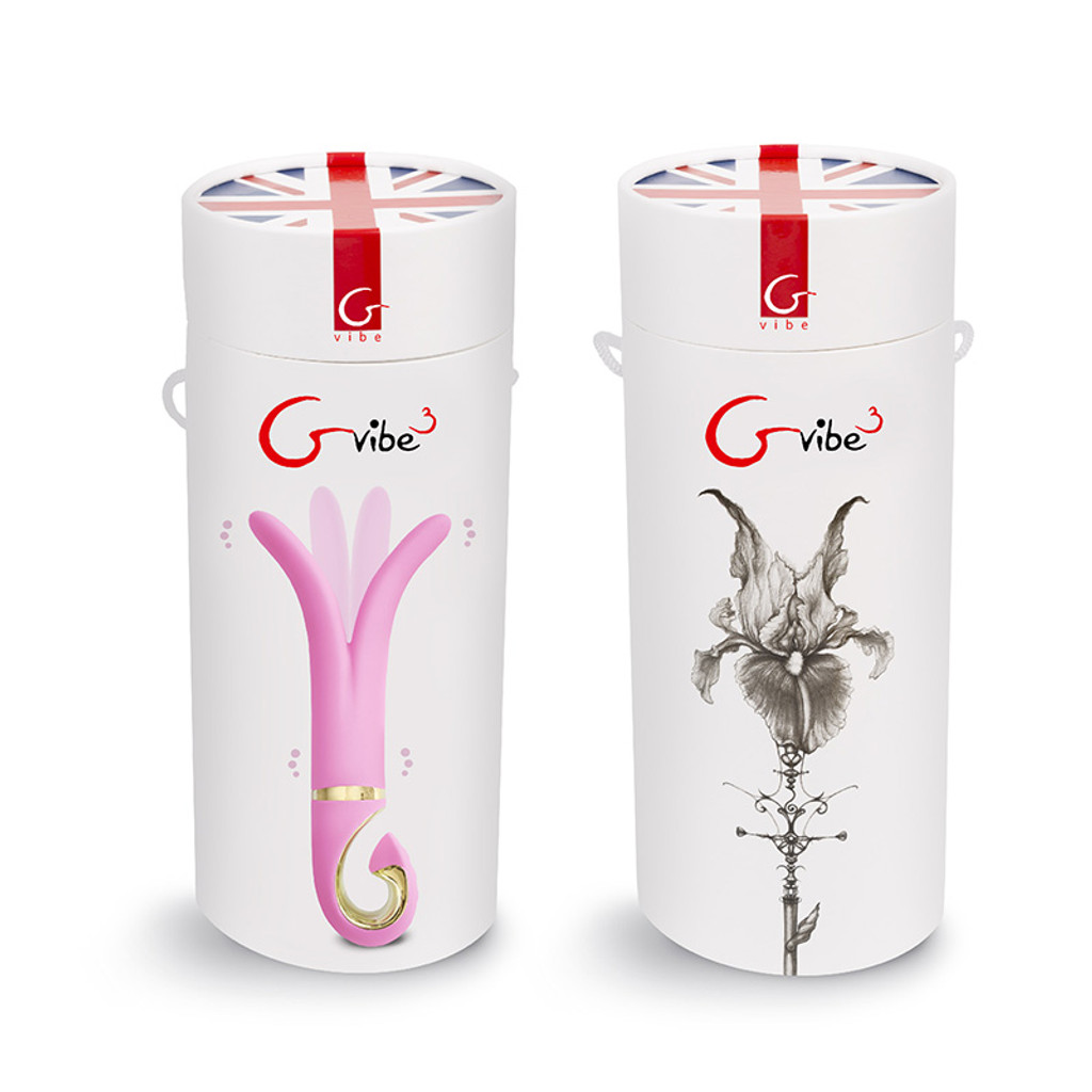 Candy Pink Gvibe³ Vibrator - Packaging 