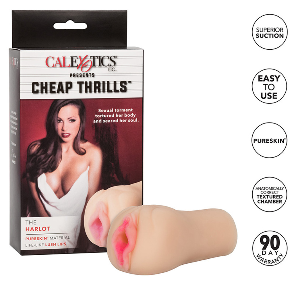 CalExotics Cheap Thrills: The Harlot Masturbator - Features 