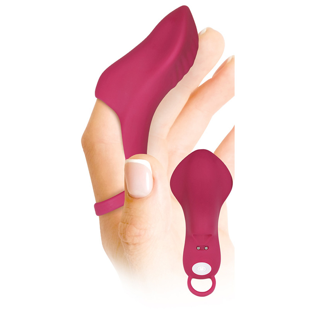 Evolved Novelties Frisky Finger Rechargeable Finger-Grip Vibrator - Combo