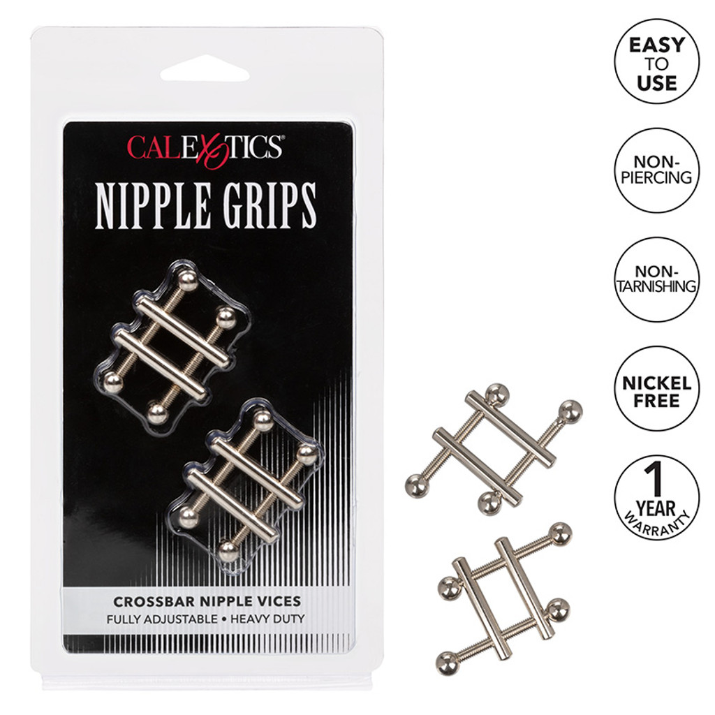 CalExotics Nipple Grips Crossbar Nipple Vices - Icons