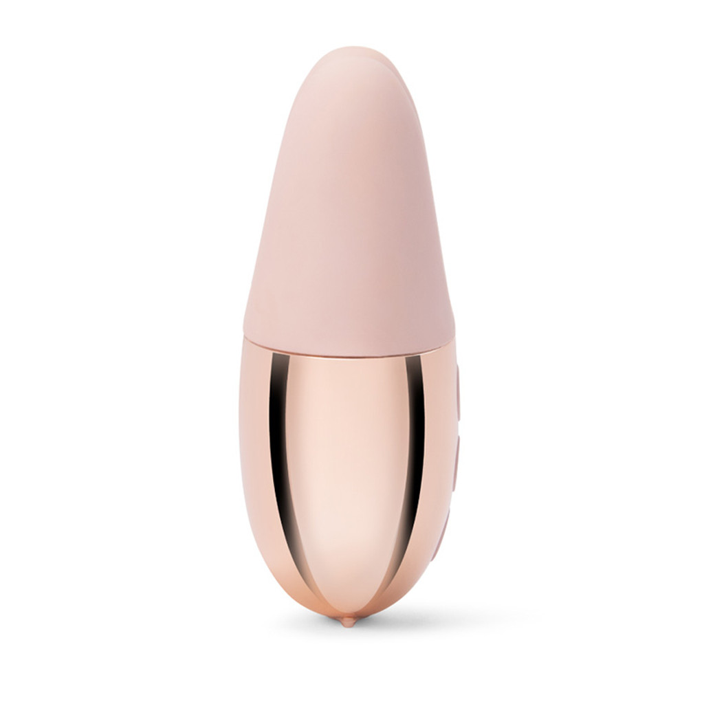 Le Wand Double Vibe Palm-Sized, Bunny-Eared Rechargeable Vibrator - Side