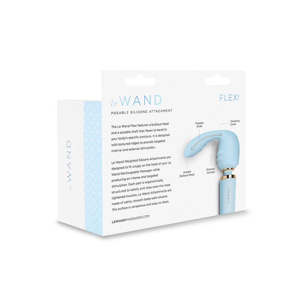 Le Wand Flexi Original Silicone Attachment - Packaging Back