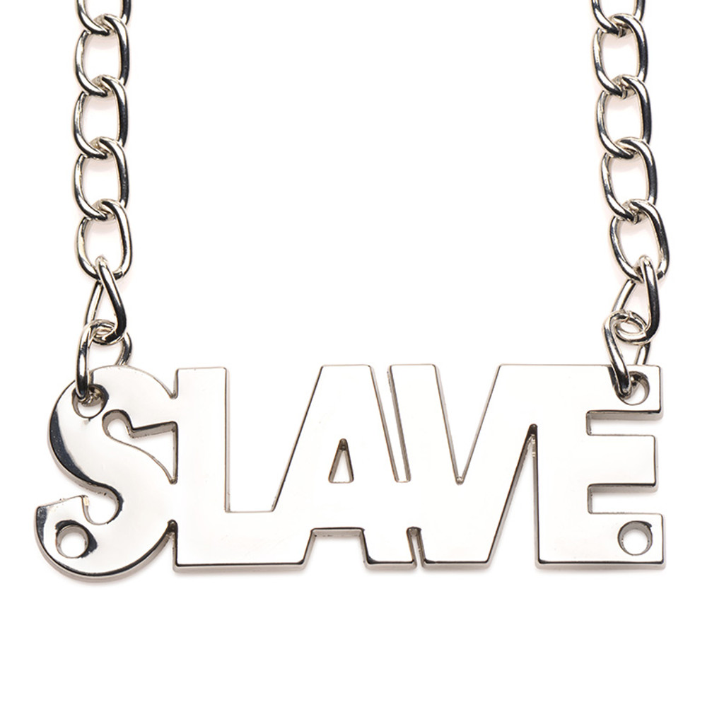 Master Series Enslaved Slave Chain Nipple Clamps  - Detail