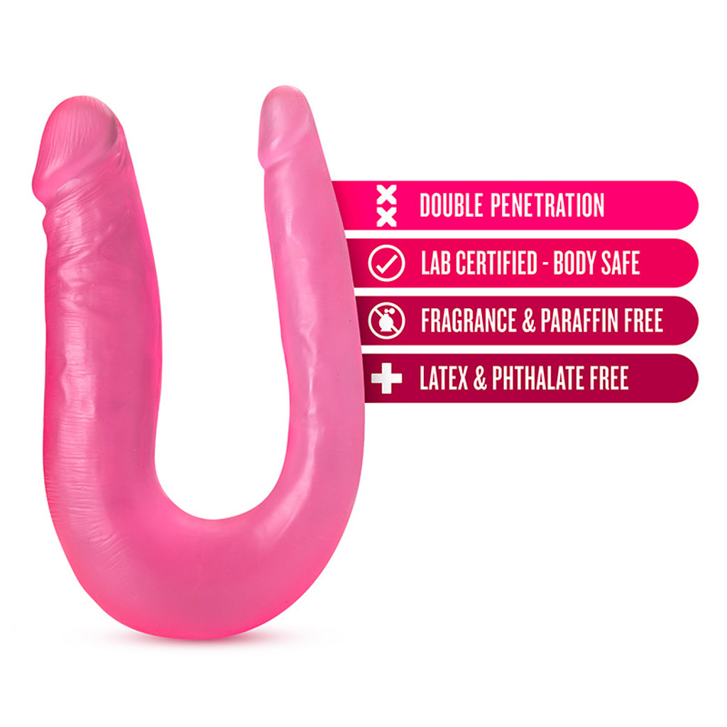 Blush Novelties B Yours - Sweet Double Dildo - Features 