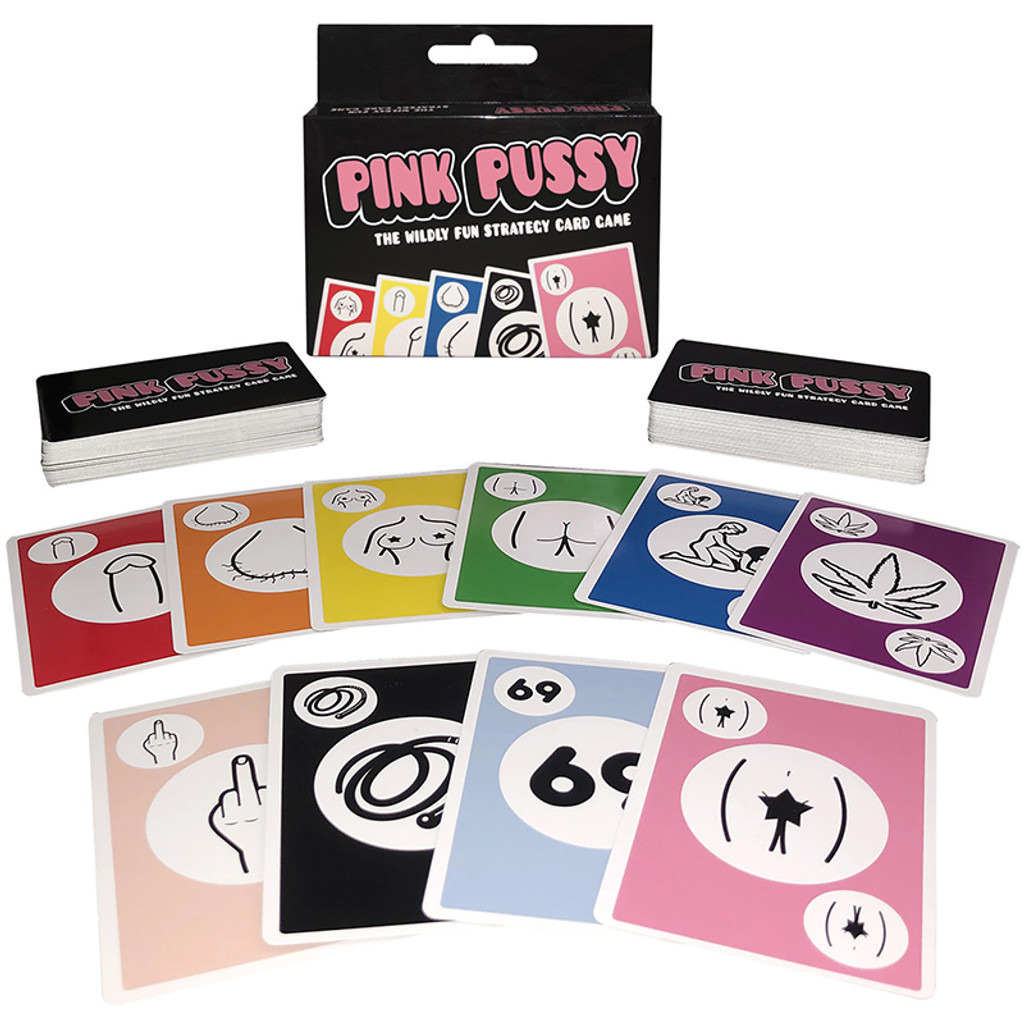 Kheper Games Pink Pussy Card Game - Contents 