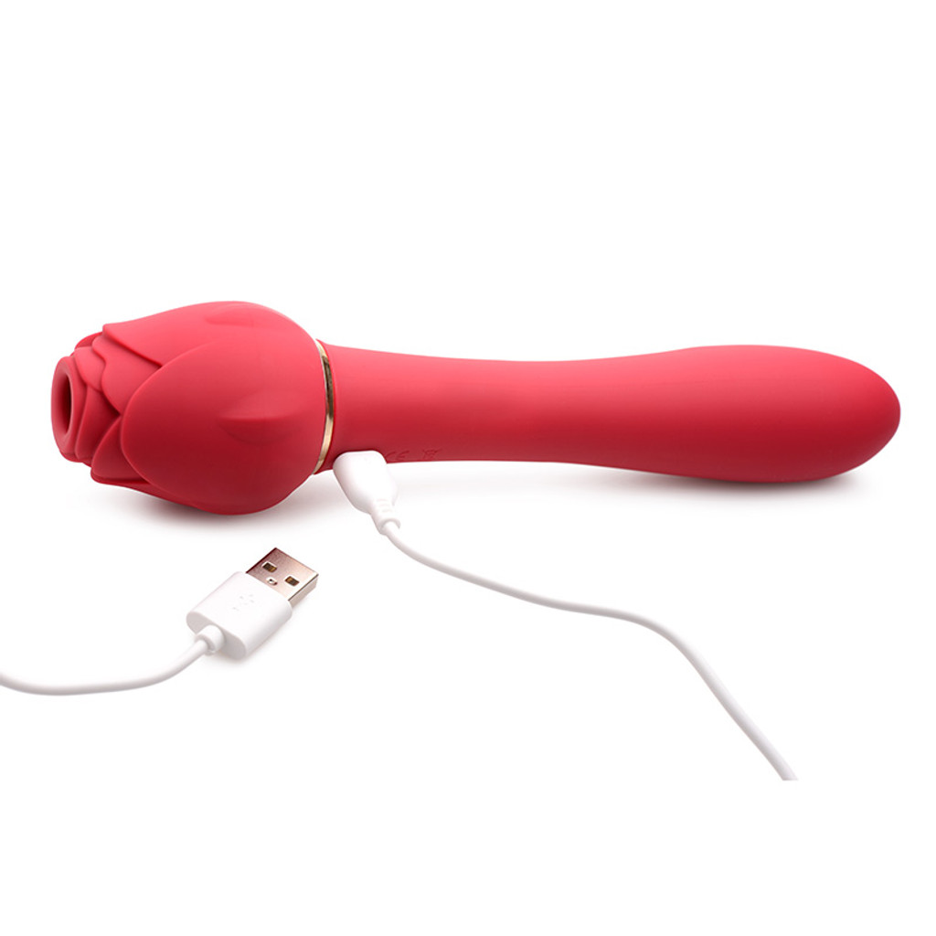 Bloomgasm Sweet Heart Rose 5X Suction Rose + 10X Vibrator