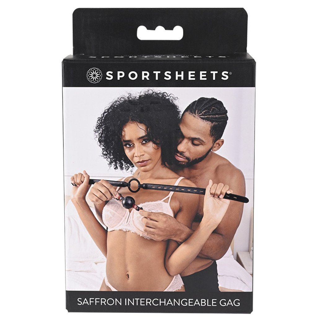 Sportsheets Saffron Interchangeable Mouth Gag - Packaging Front