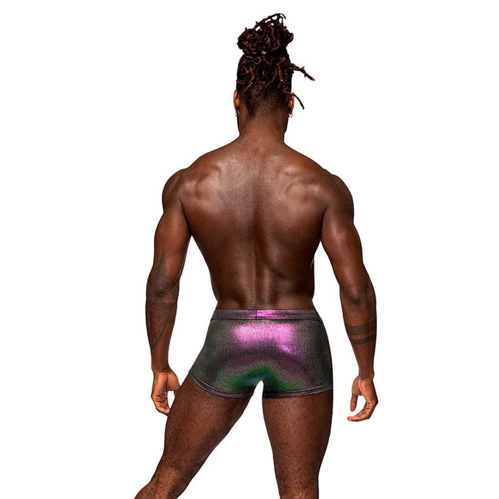 Male Power Hocus Pocus Uplift Mini Short Printed - Back