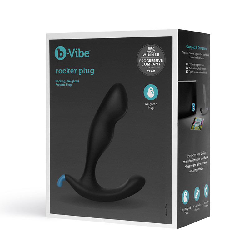 b-Vibe Rocker Prostate Plug - Packaging Front