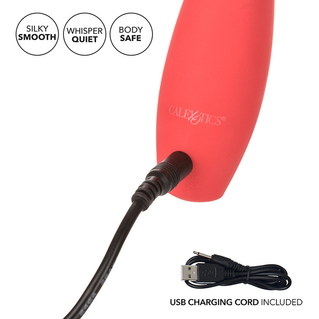 CalExotics Red Hot Spark Vibrator - Charging 