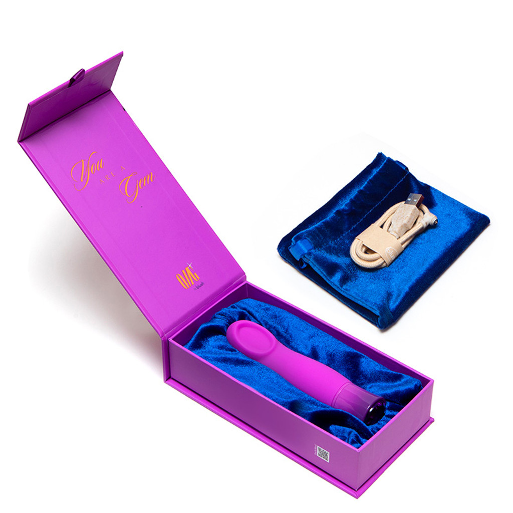 Blush Novelties Oh My Gem Charm Vibrator - Packaging Open