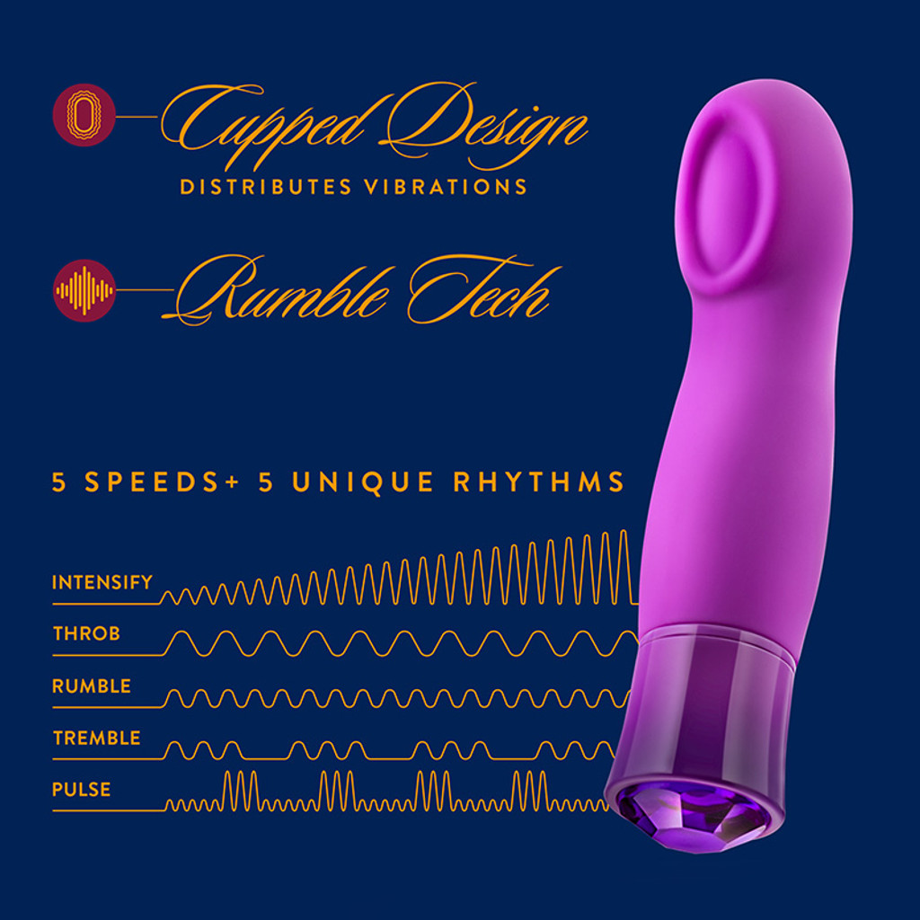 Blush Novelties Oh My Gem Charm Vibrator - Vibrations 