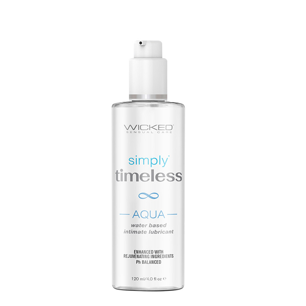 Wicked Simply Timeless Aqua Water-Based Lubricant - Front