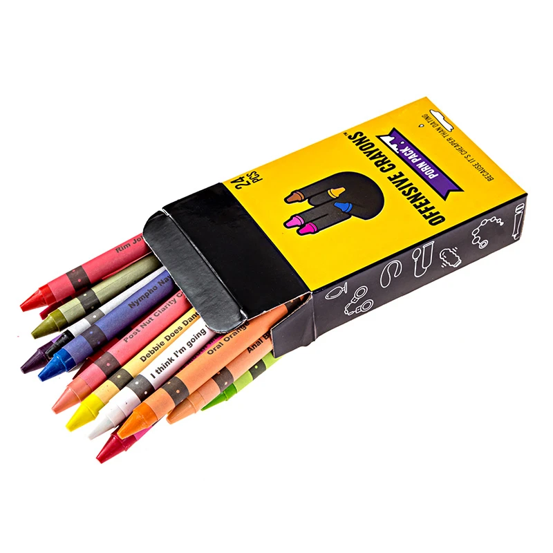 Offensive Crayons: Porn Pack - Open Box