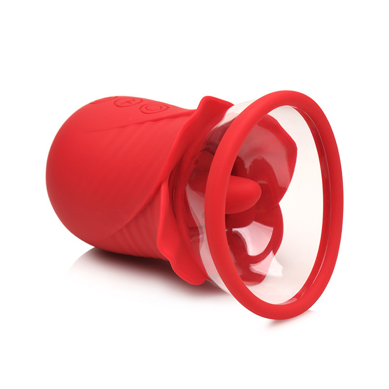 XR Brands Lily Lover Sucking & Vibrating Clitoral Stimulator