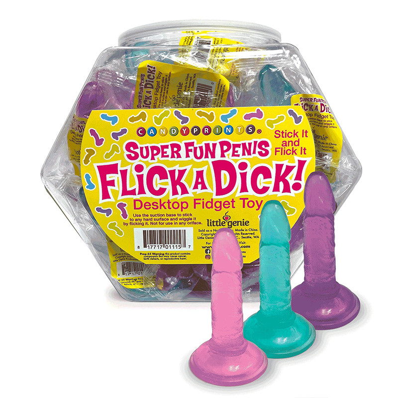 Candyprints Flick a Dick Sensory Fidget Toy