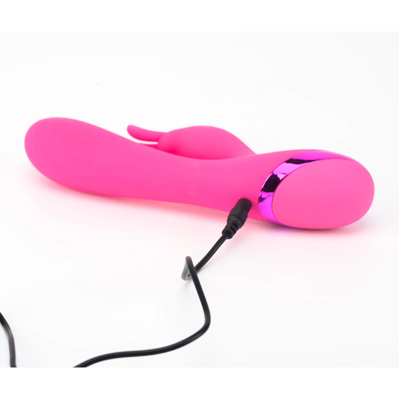 Juicy G-gasm Dual Motor Rabbit Vibrator - Laying Charging