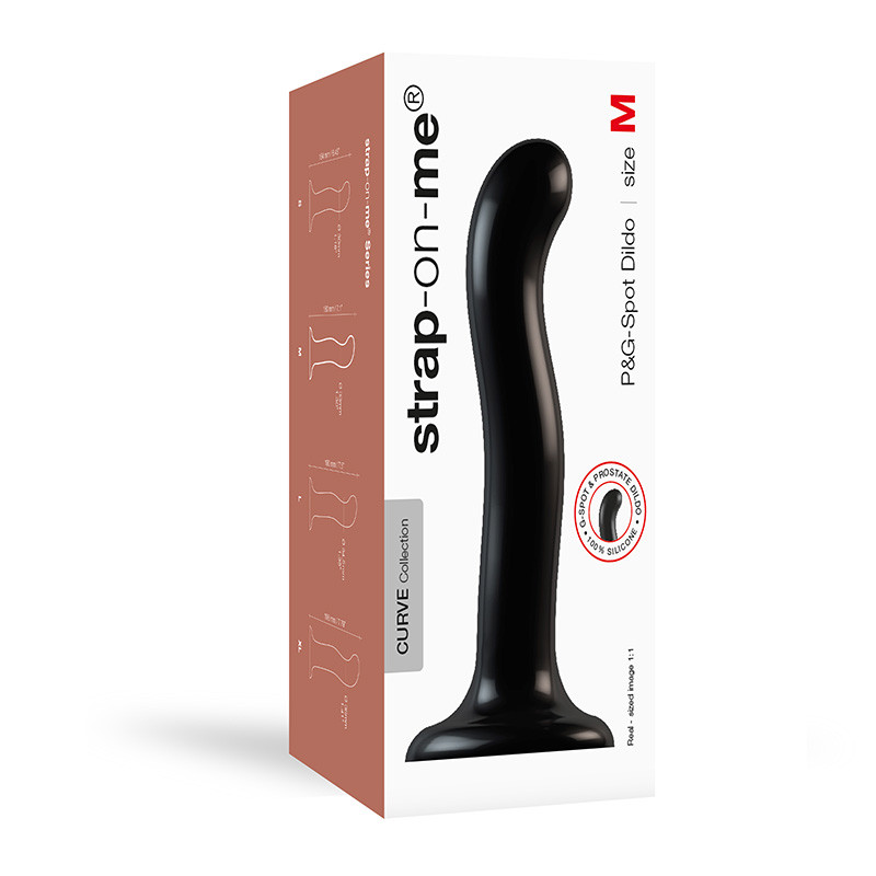 Strap-On-Me Medium Diva P&G-Spot Dildo - Packaging