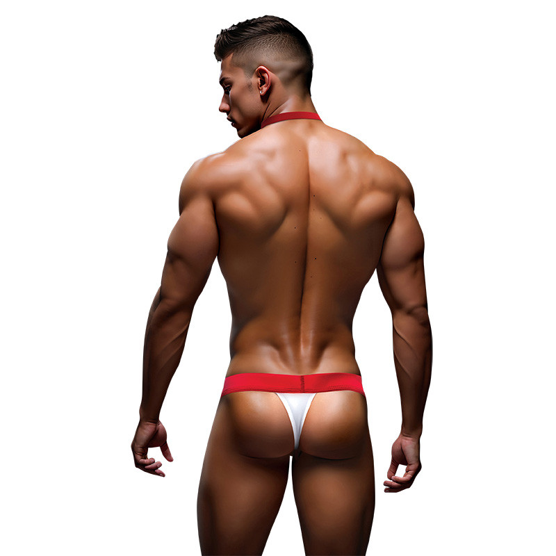 Envy Menswear 2-piece Nurse Costume Set - Back