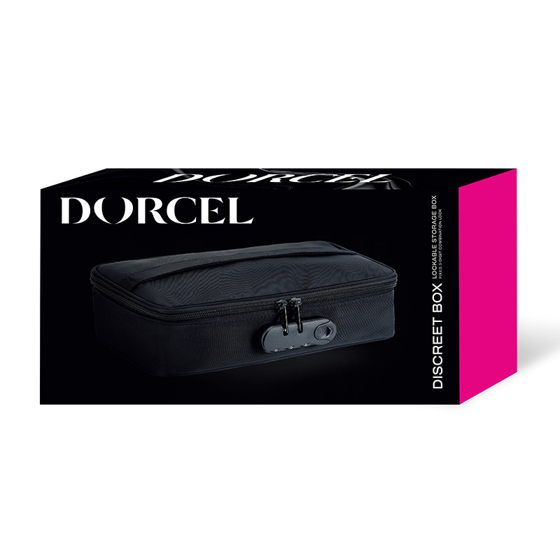 Dorcel Discreet Box Lockable Sex Toy Storage Case - Packaging