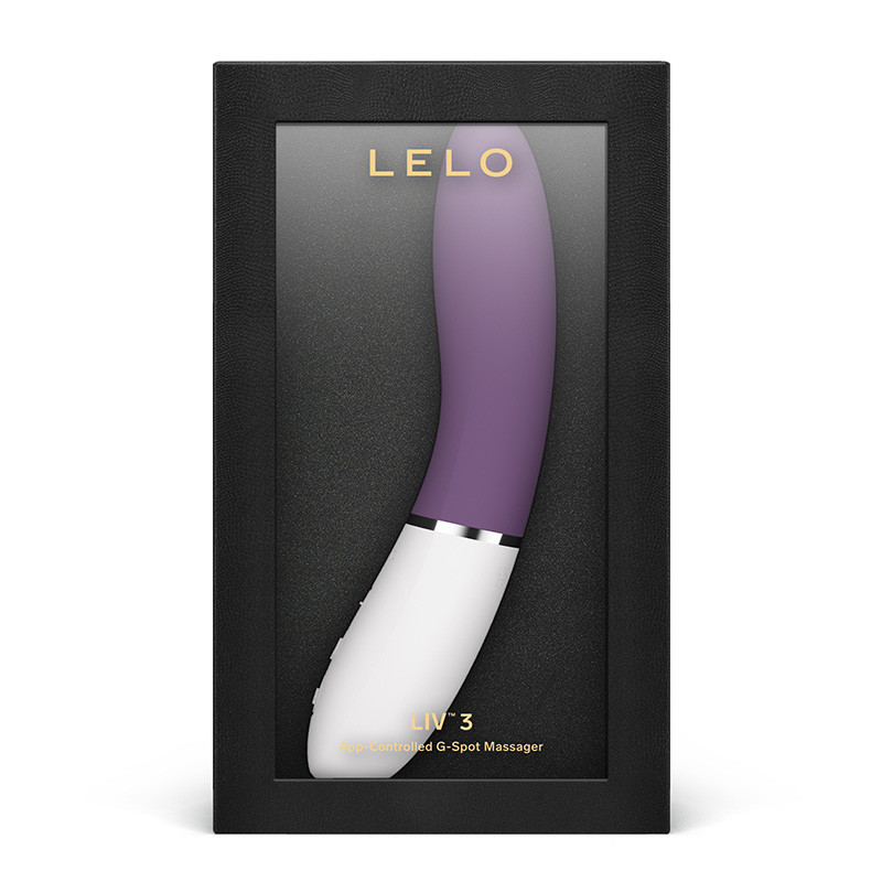 LELO Plum LIV 3 App-Controlled G-Spot Vibrator - Packaging Front