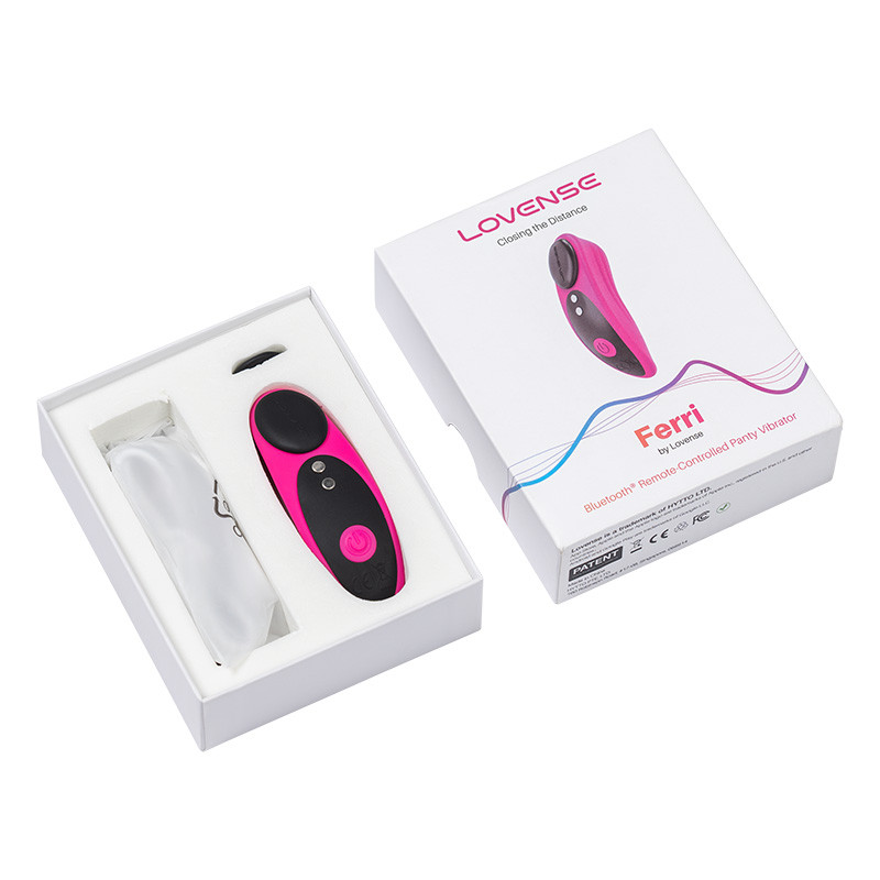 Lovense Ferri App-Controlled Panty Vibrator - Packaging Contents