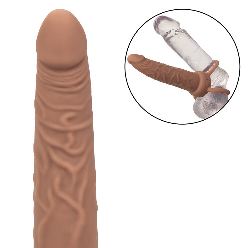 Brown CalExotics Performance Maxx Rechargeable Dual Penetrator - Tip