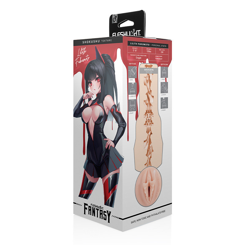 Fleshlight Fantasy Lilith Fukumoto Shokushu Stroker - Packaging