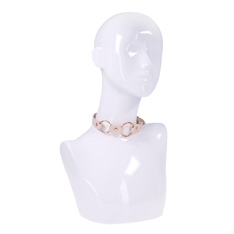 Sex & Mischief Peaches 'n CreaMe Ring Day Collar - Mannequin