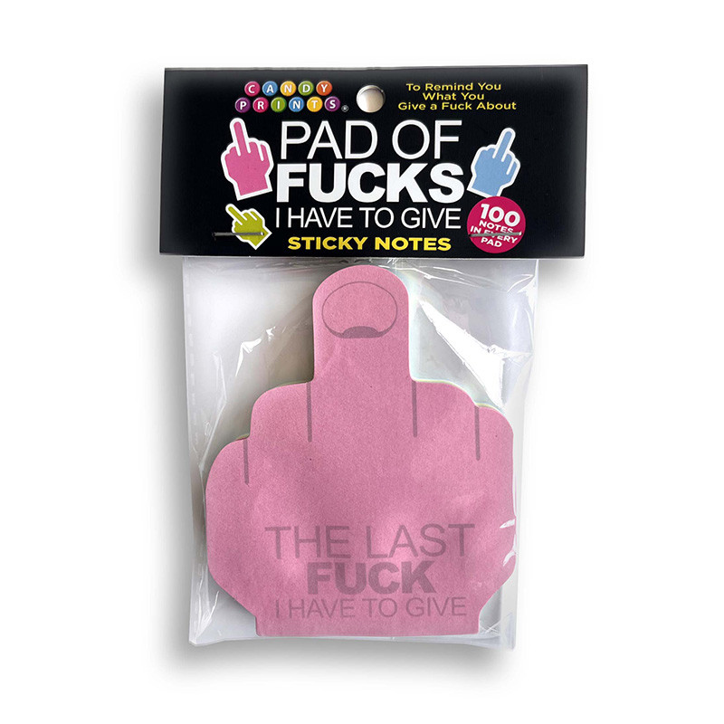 Candyprints Last Fuck I Have to Give Sticky Notes