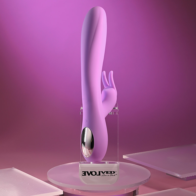 Evolved Novelties Bead The Way Rabbit Vibrator - Back Side