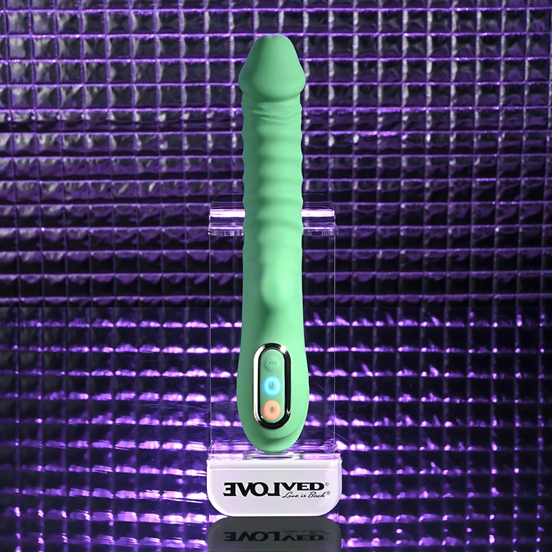 Evolved Novelties Full Throttle Realistic Vibrator - Stand Front