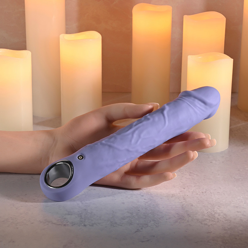 Evolved Novelties Large Purple Fantasy Realistic Vibrator - Model