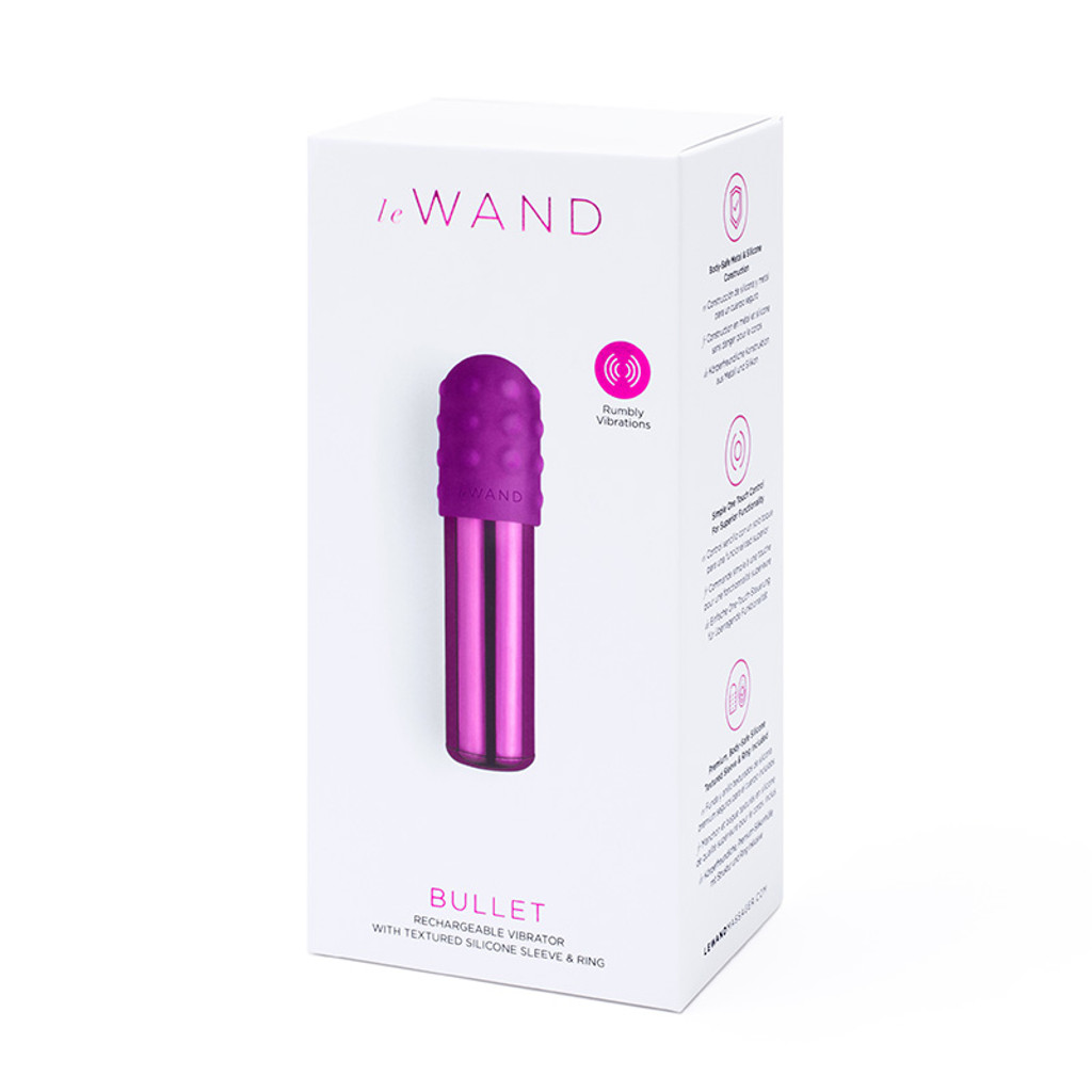 Le Wand Bullet – Luxury Mini Massager on Sale - 3D Packaging