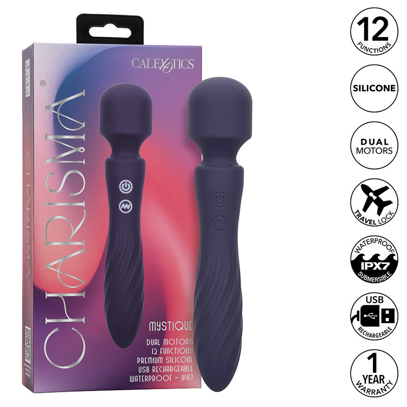 CalExotics Charisma Mystique Wand Massager - Icons